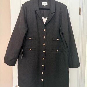 Tuckernuck Noir Tweed Stacie Dress